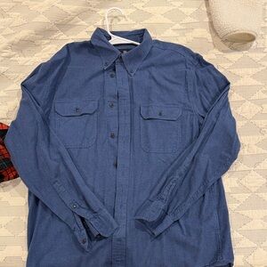 Banana Republic Light Blue Standard Fit Shirt